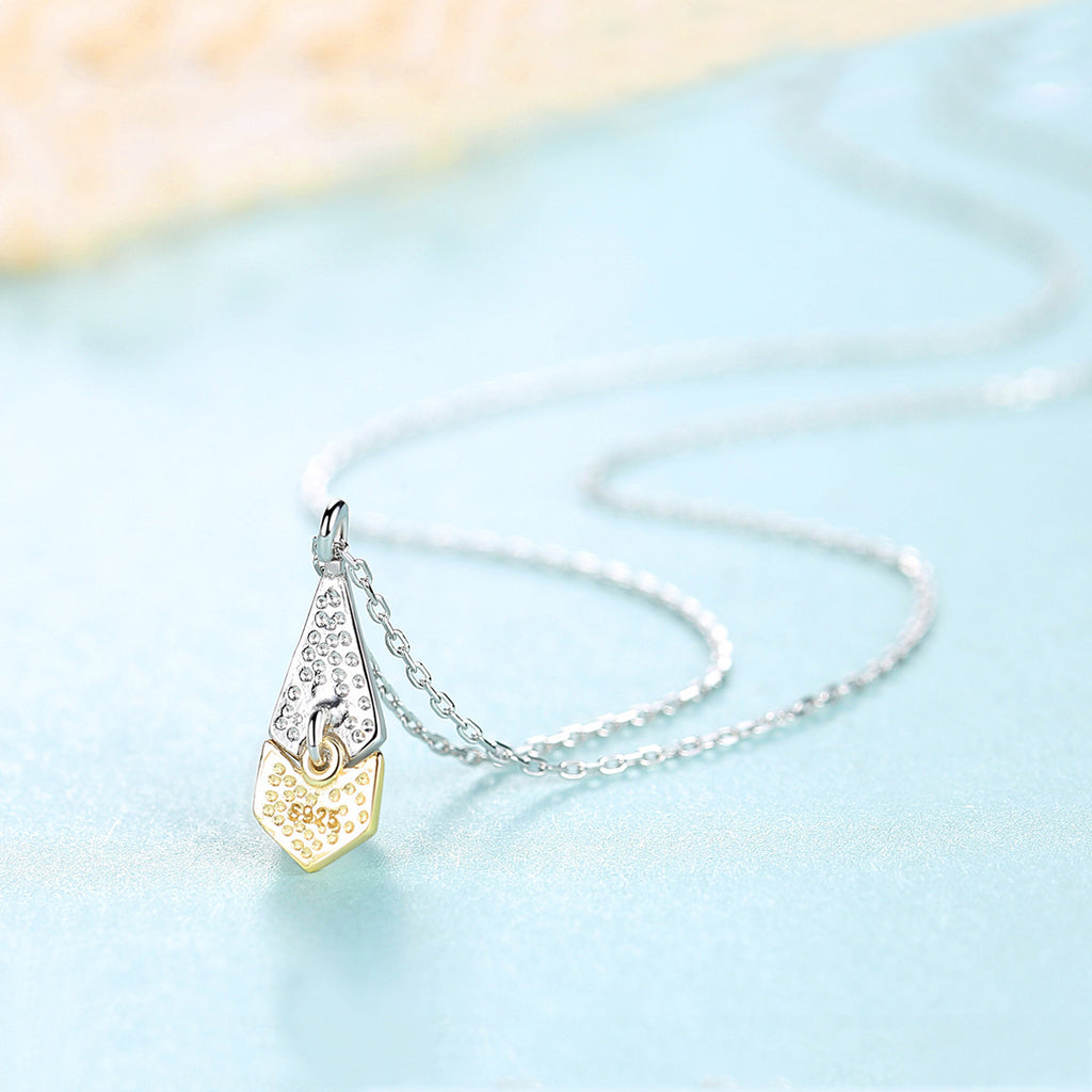 Minimalist Clavicle Chain Necklace Modern Fashion Jewelry