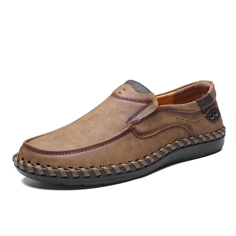Handmade Casual Leather Shoes for Business and Daily Wear