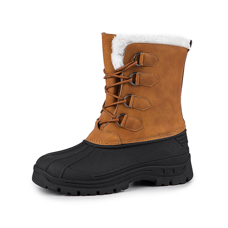 Outdoor Winter Snow Boots with Insulated Cold Weather Protection