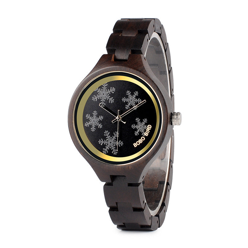 Men’s Wooden Watch Business Casual Natural Wood Timepiece