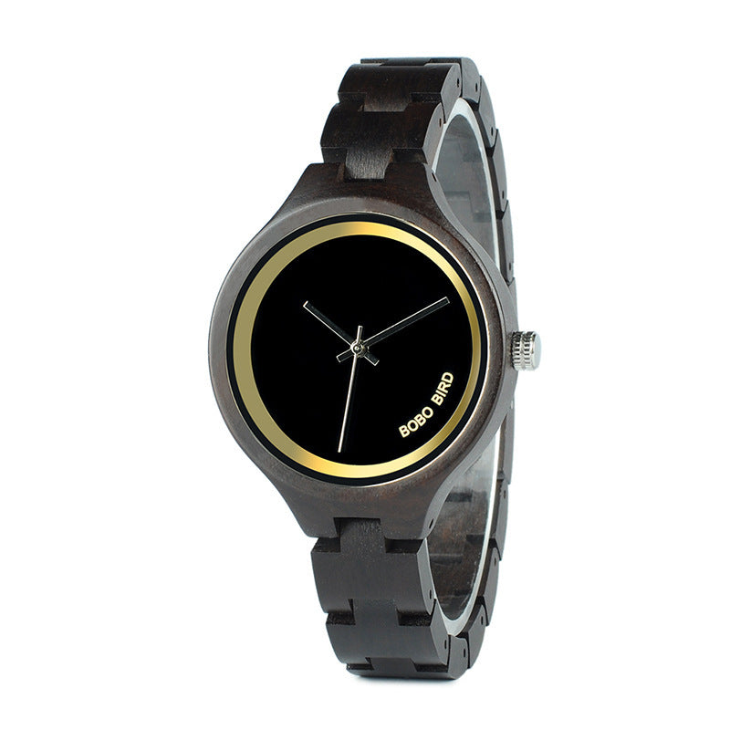 Men’s Wooden Watch Business Casual Natural Wood Timepiece