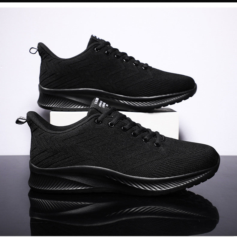 Ultralight Flying Woven Sports Running Shoes Breathable Design