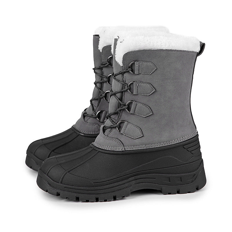 Outdoor Winter Snow Boots with Insulated Cold Weather Protection