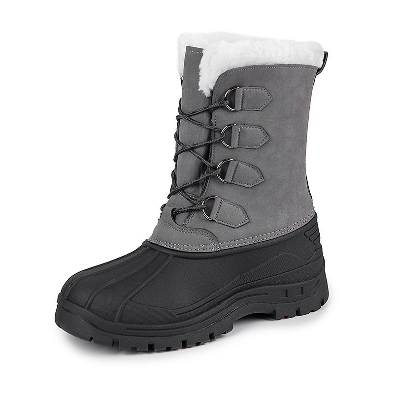 Outdoor Winter Snow Boots with Insulated Cold Weather Protection