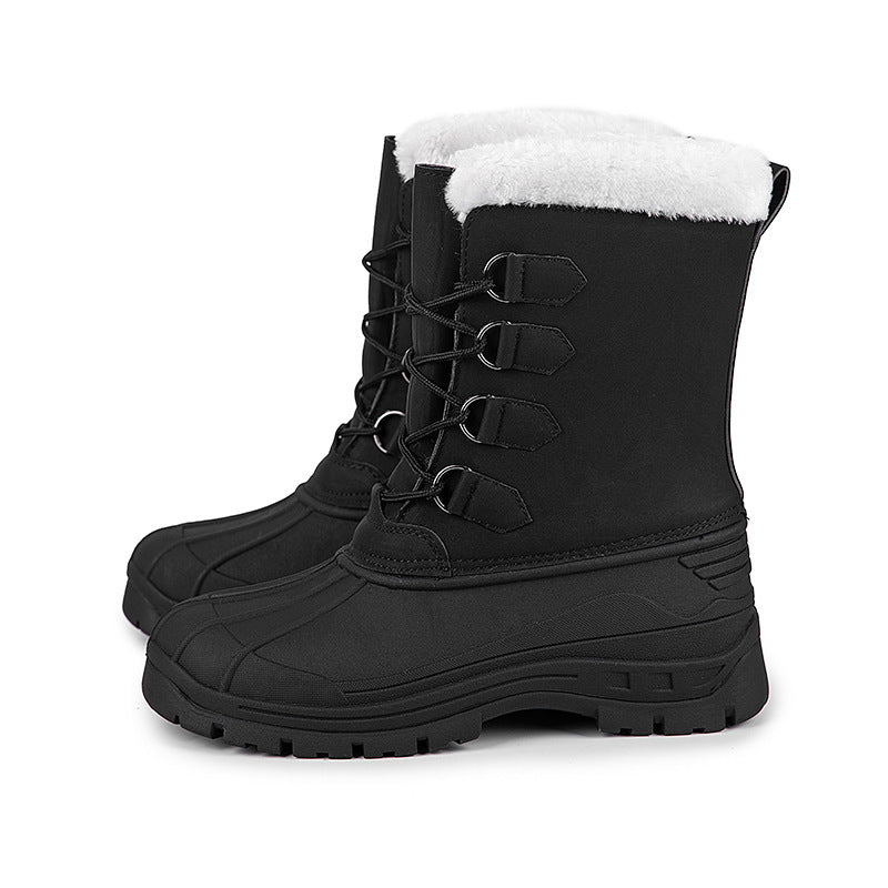 Outdoor Winter Snow Boots with Insulated Cold Weather Protection