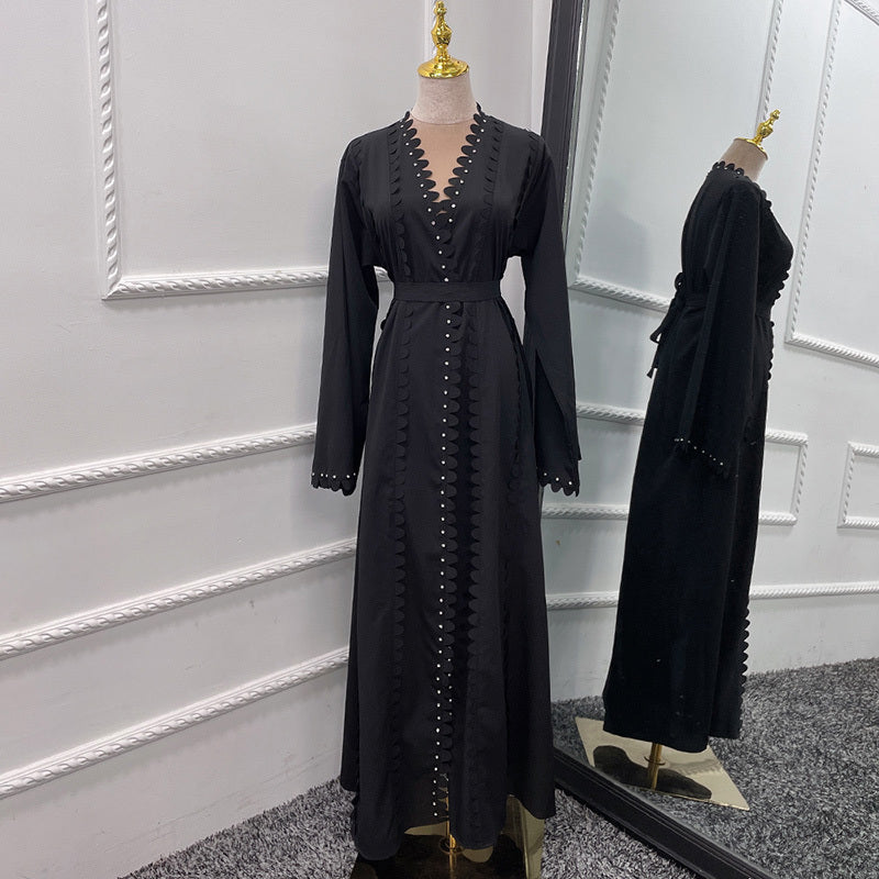 Women’s Fashion Hijab Robe Cardigan Style Long Dress