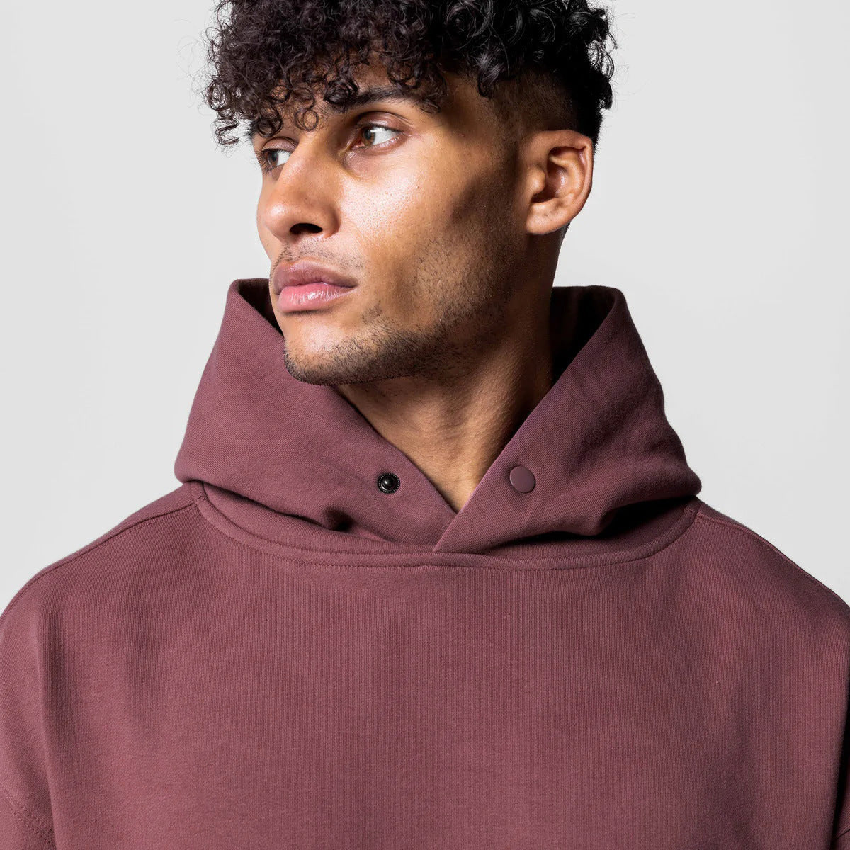 Men’s Thick Cotton Hoodie Training Set Casual Sports Tracksuit