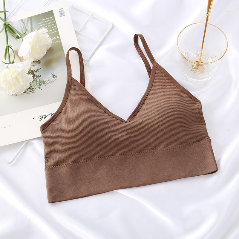 Women’s Seamless Underwear Style Crop Tops Comfortable Fit