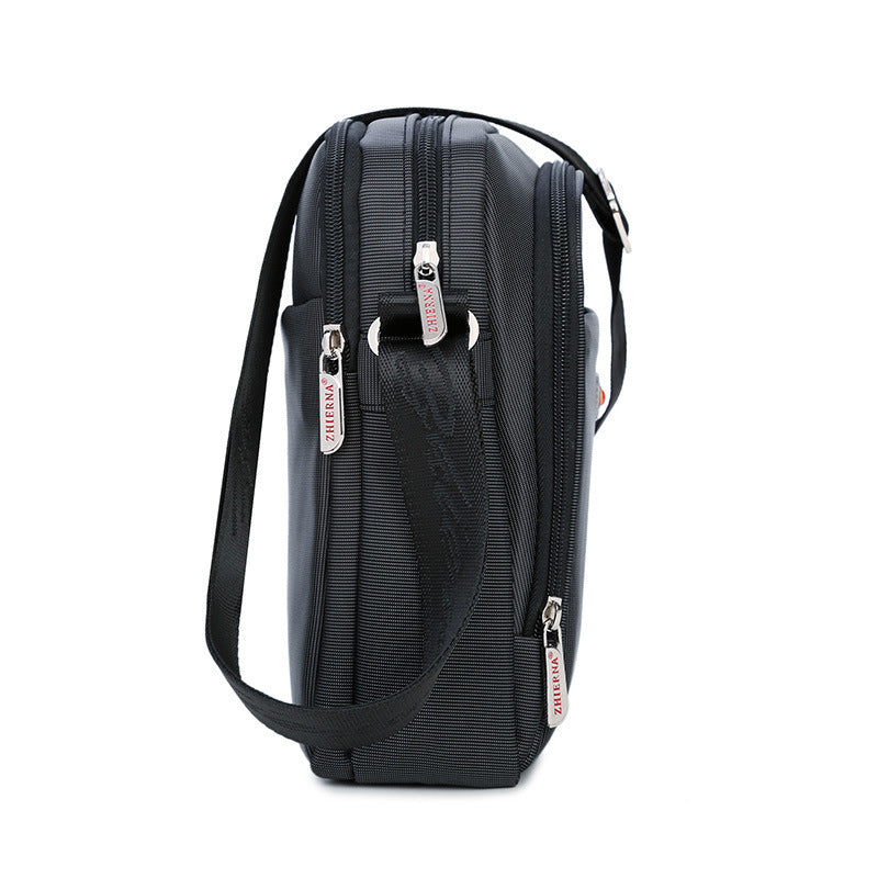 Men’s Oxford Cloth Business Messenger Bag Fashion Shoulder Handbag