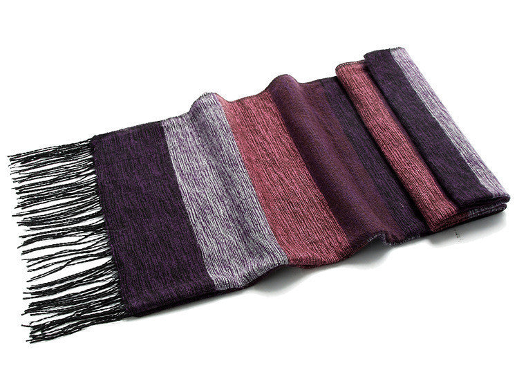 Premium Stitched Cashmere Scarf Soft Warm Fashion Accessory