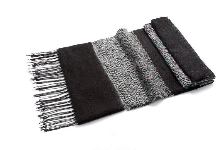 Premium Stitched Cashmere Scarf Soft Warm Fashion Accessory