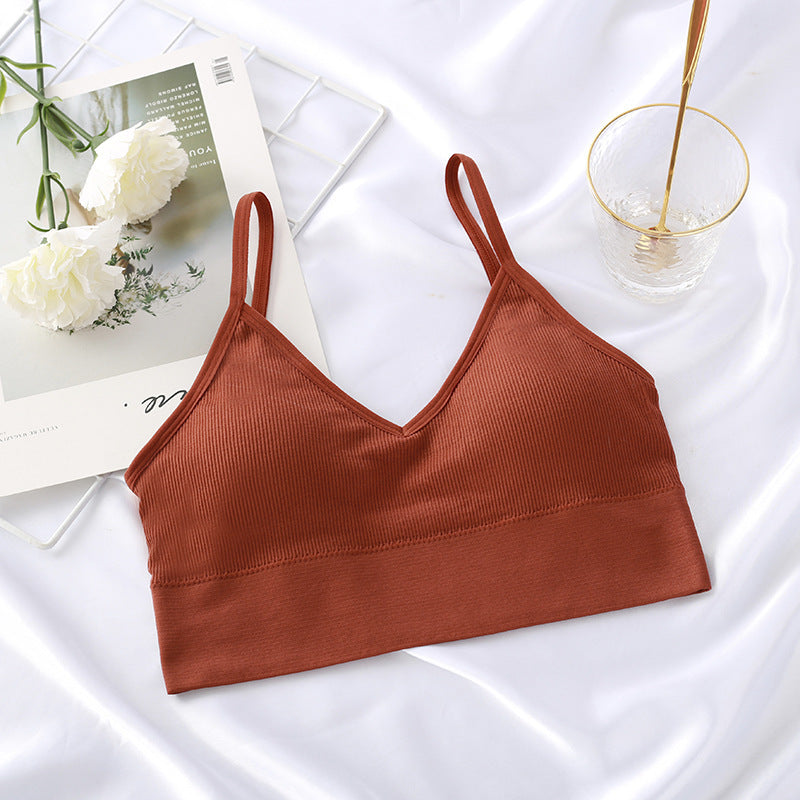 Women’s Seamless Underwear Style Crop Tops Comfortable Fit