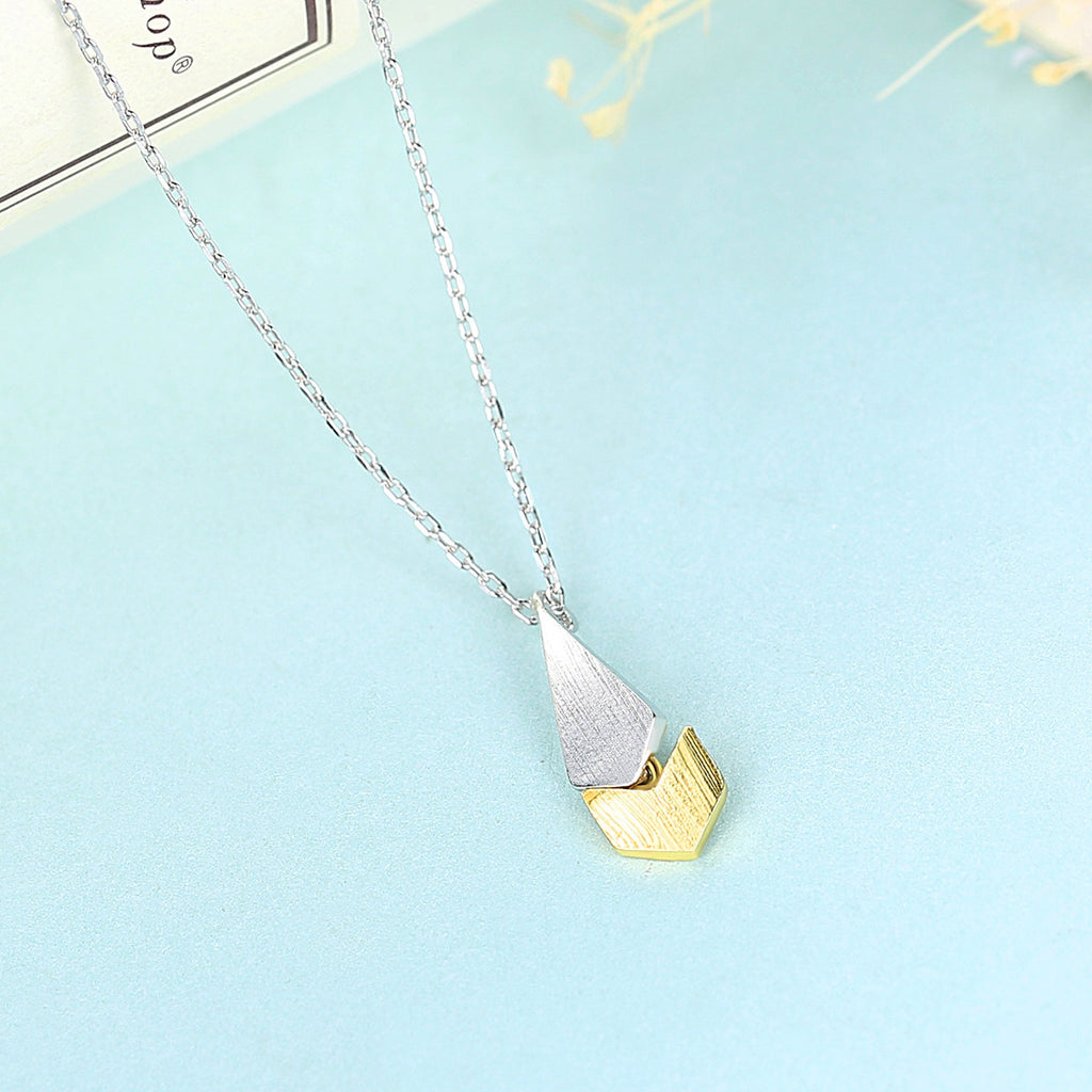 Minimalist Clavicle Chain Necklace Modern Fashion Jewelry