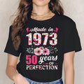 Retro 1973 Inspired Vintage Summer Graphic Fashion T Shirt