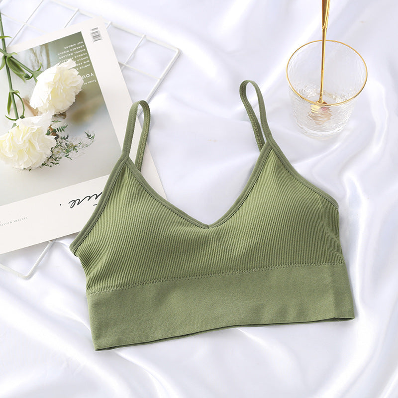 Women’s Seamless Underwear Style Crop Tops Comfortable Fit
